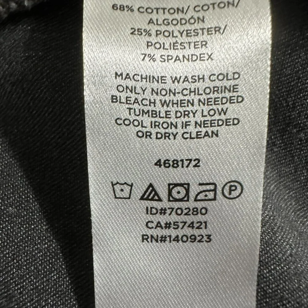 Loft Modern Skinny Ankle Charcoal Grey Pant - Picture 4 of 4